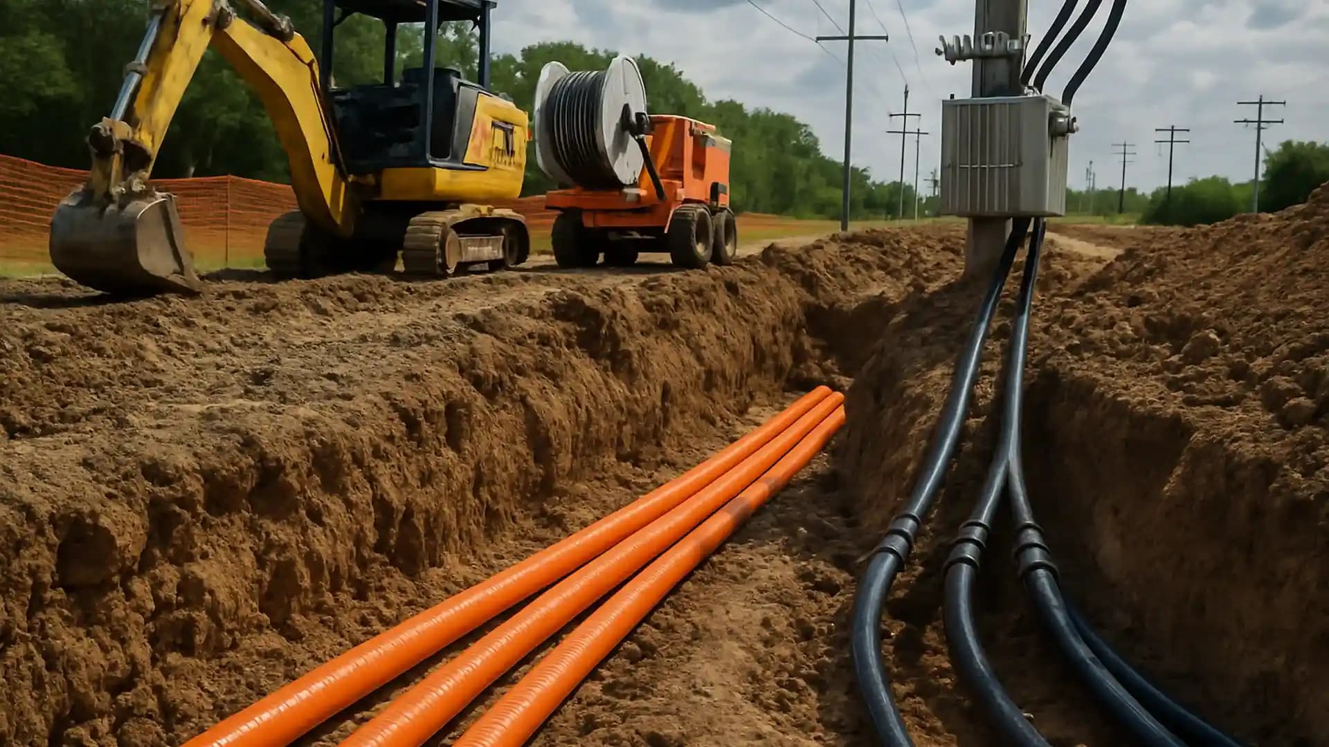 Utility Subcontractors (Trenching, Fiber, Grid Services)